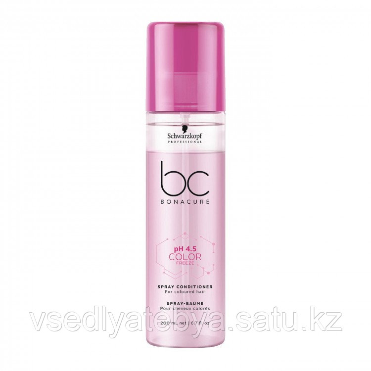 Спрей кондиционер для окрашенных волос Schwarzkopf BC Bonacure pH 4.5 Color Freeze Spray Conditioner 200 мл
