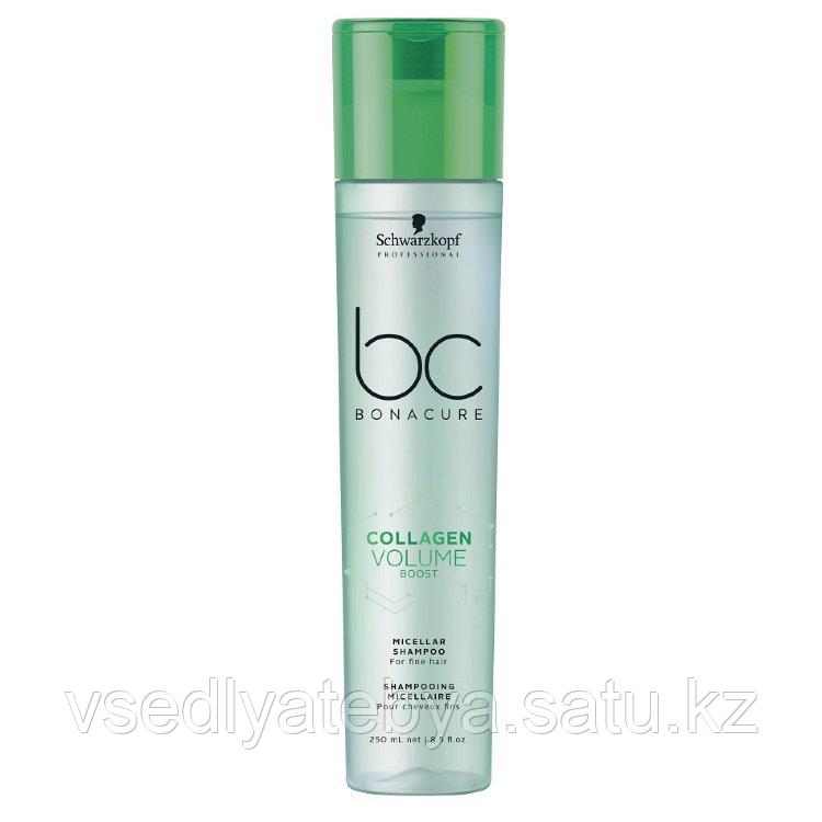 Коллагеновый шампунь Schwarzkopf BC Collagen Volume Boost Micellar Shampoo 250 мл