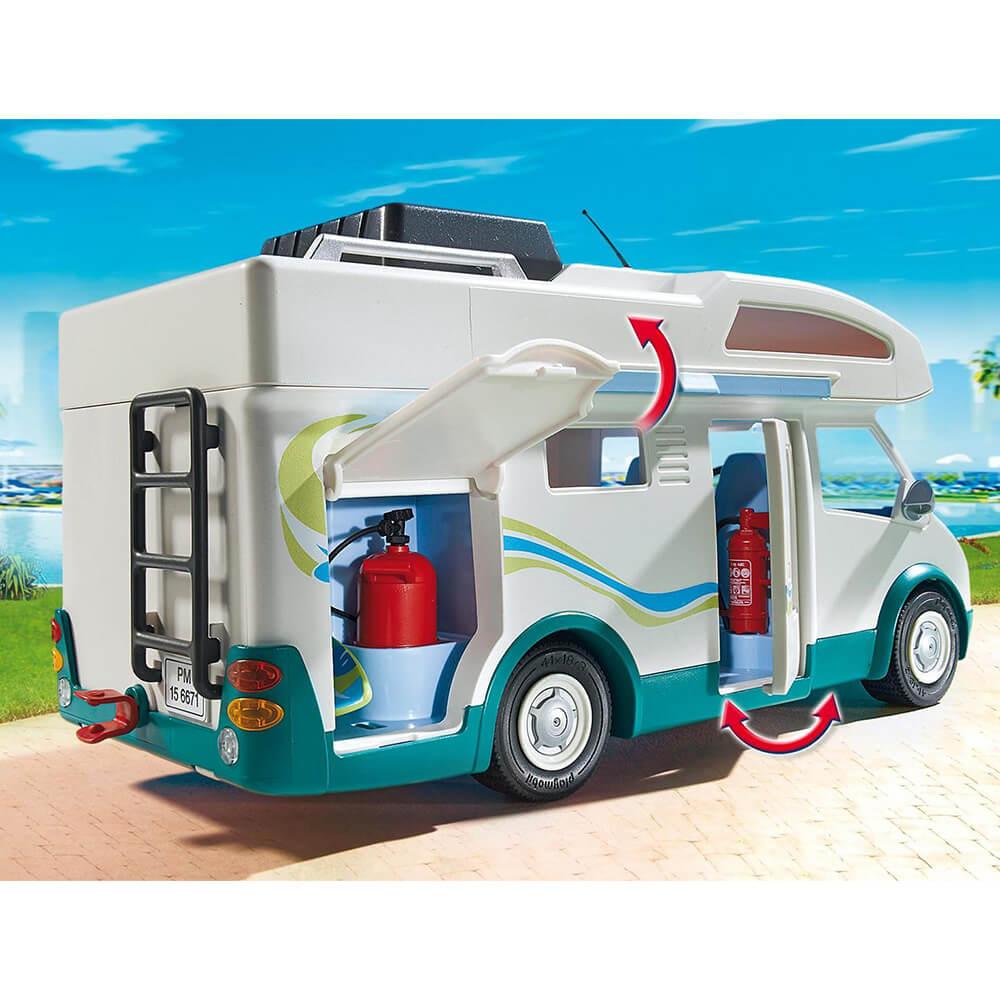 Конструктор Playmobil Аквапарк: Семейный автомобиль - дом на колесах 6671pm
