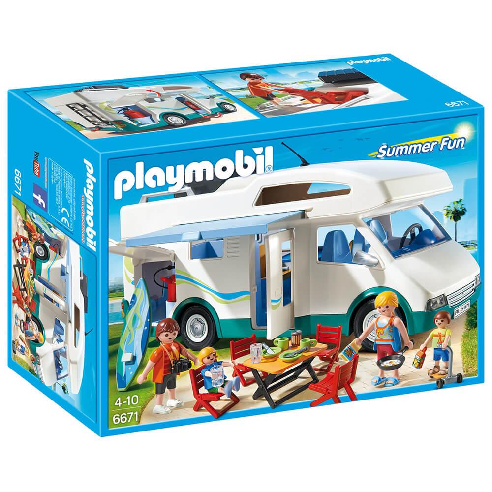 Конструктор Playmobil Аквапарк: Семейный автомобиль - дом на колесах 6671pm