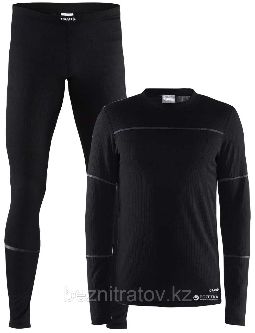 Комплект термобелья Craft Baselayer мужской черный - фото 1 - id-p67760175