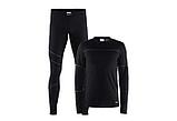 Комплект термобелья Craft Baselayer мужской черный, фото 2