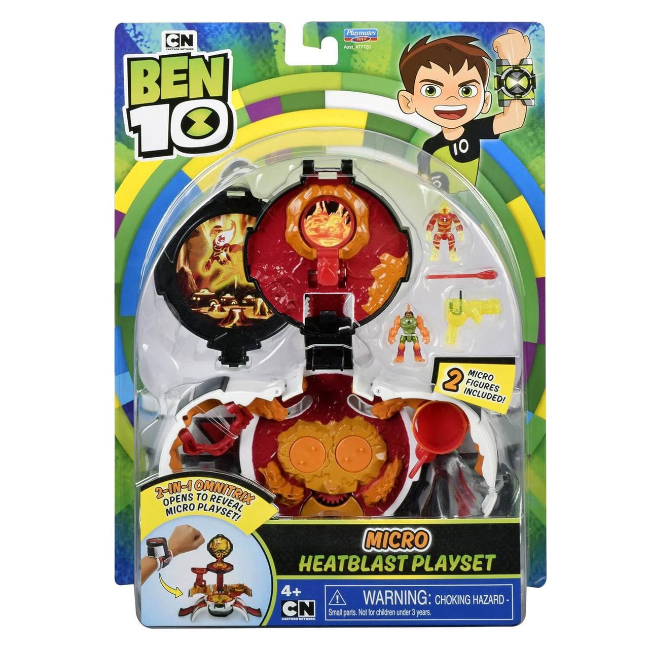 Ben 10 Игровой набор "Микро мир Человек-огонь"
