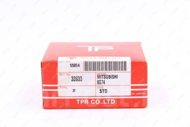 Кольца поршневые STD (TPR) 33933 Mitsubishi 6G74 d93.0 STD 1.5-1.5-3.0 (MD300569) - фото 1 - id-p67769778