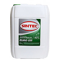 Ресейлік антифриз SINTEC EURO G11 -45*Жасыл 10 кг.