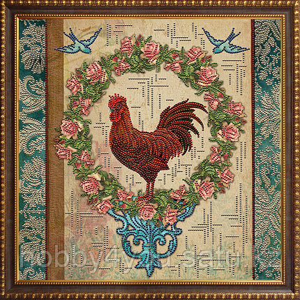 Картина стразами "Азиль", 40*40см, фото 2