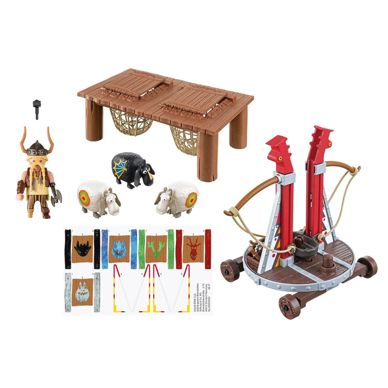 Конструктор Playmobil Драконы: Плевака и Вепр