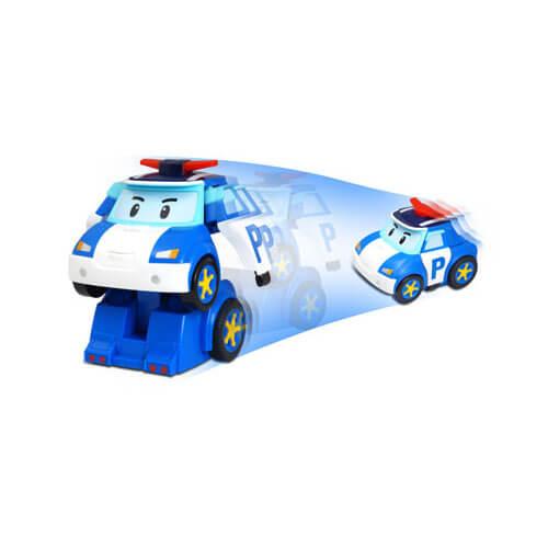 Робот-трансформер Robocar Poli Поли на радиоуправлении . Управляется в форме робота и машины