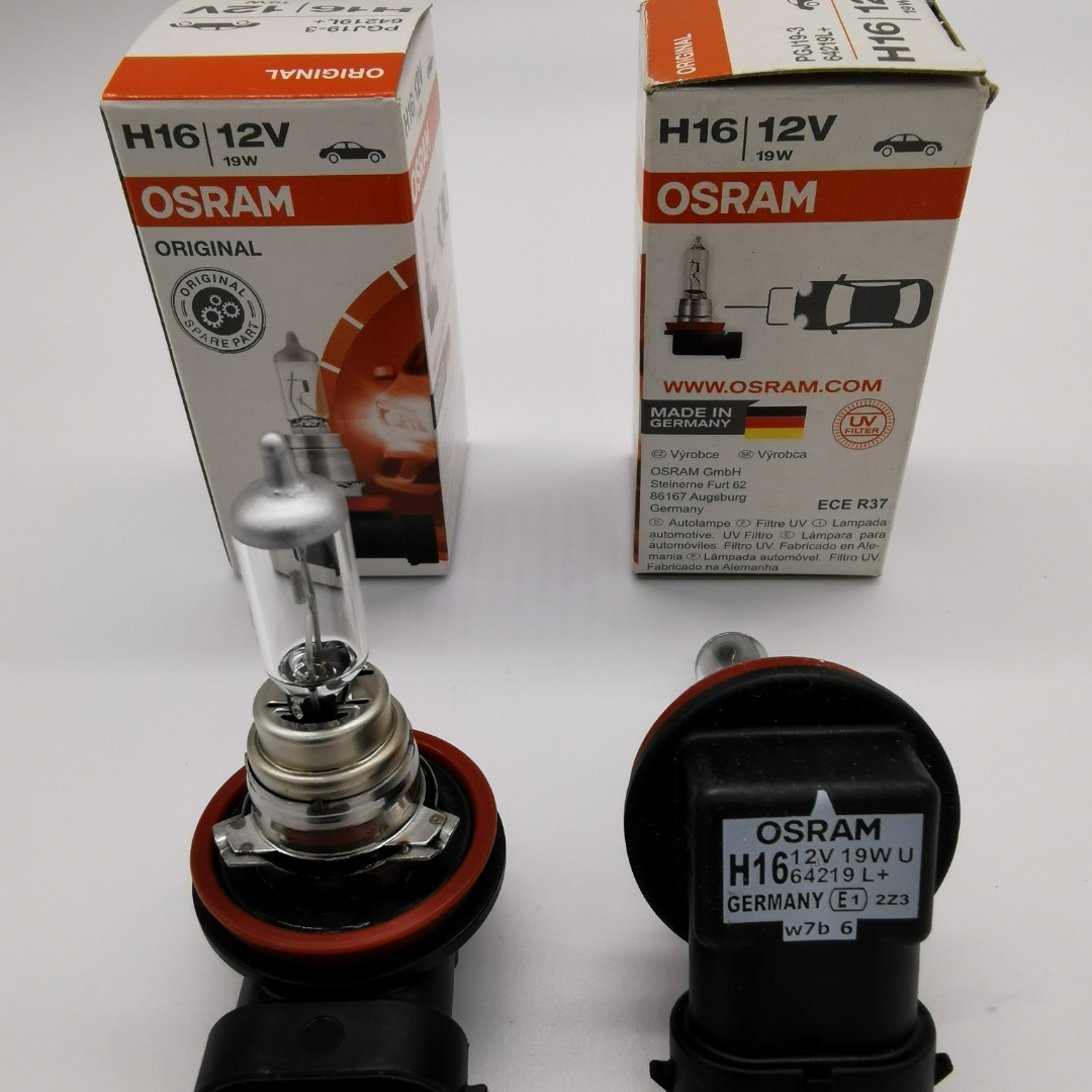 Галогеновые лампы Osram H-16 - фото 2 - id-p67777557