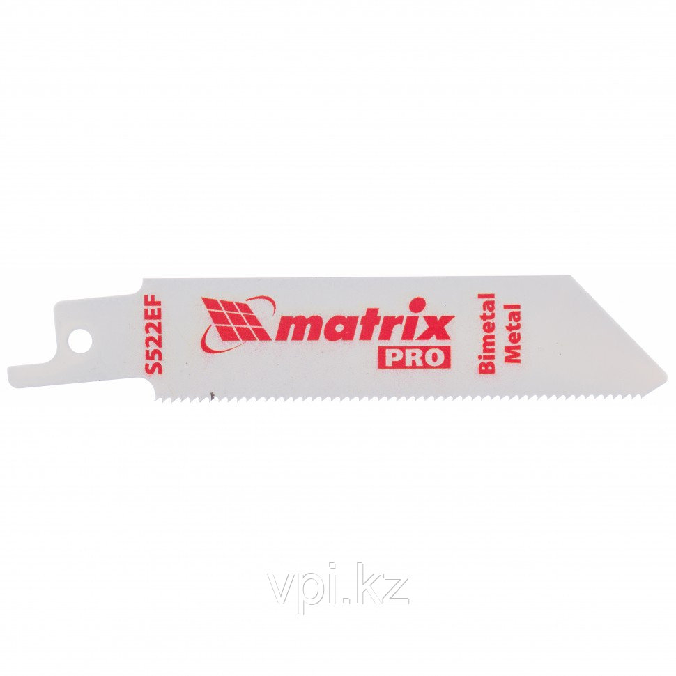 Полотно по металлу для сабельной электроножовки, "Bimetal", S522EF 1.4*75мм., 2шт. PRO Matrix