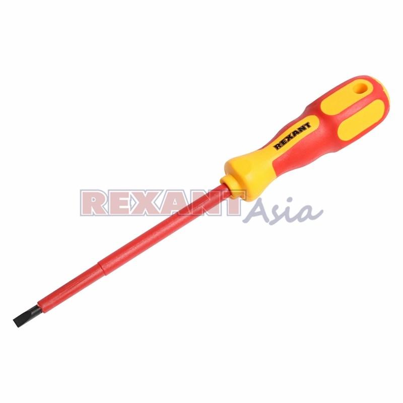 Отвертка шлицевая «Электрика» SL 5х125 мм REXANT, (12-4713 )