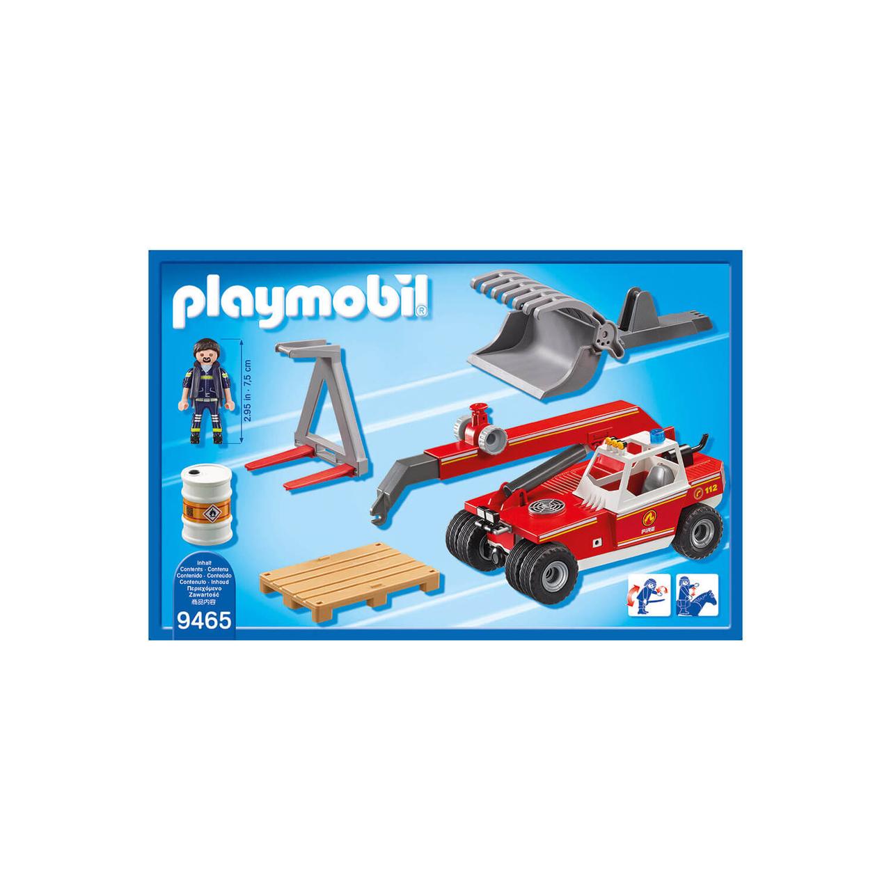 Конструктор Playmobil Пожарная служба: Пожарный Кран 9465pm