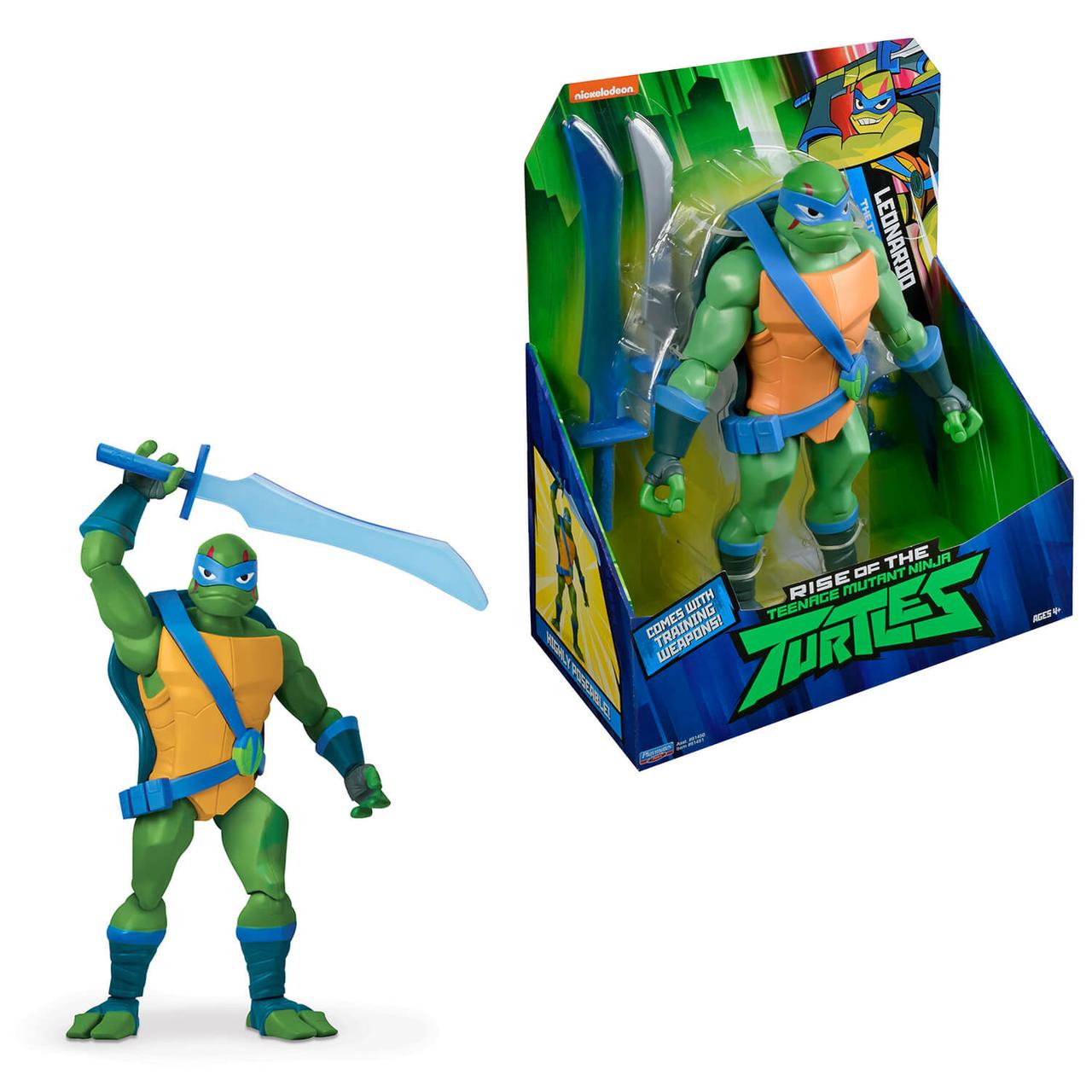 Фигурка Черепашки-ниндзя Леонардо Остряк 27 см. серия ROTMNT