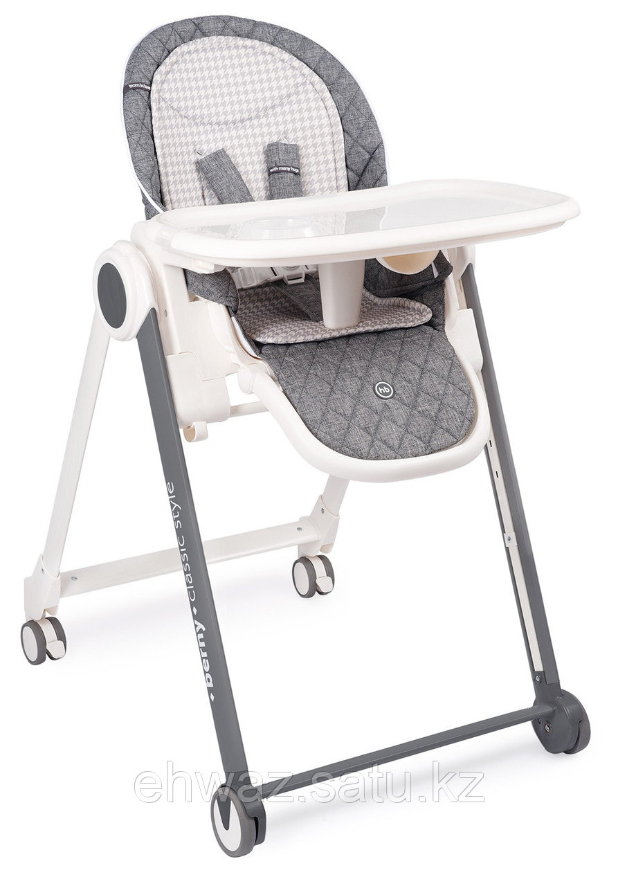 Стул для кормления Happy Baby Berny Basic Dark Grey