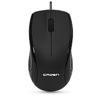 Мышь Crown CMM-31, Опт, 1200dpi, USB, 1,3 m, Черный