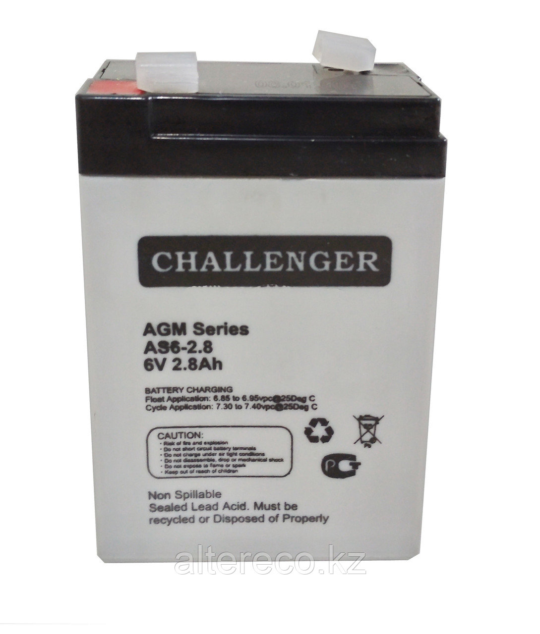 Аккумулятор Challenger AS6-2,8 (6В, 2,8Ач)