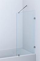 Шторка Неподвижная для ванны из безопасного 8мм грязеотталкивающего стекла.  А21.