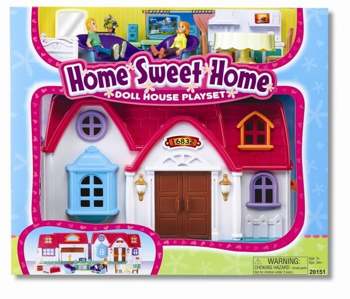 Набор Keenway:" Home Sweet Home "- дом с предметами ( без звука )