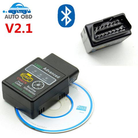 Адаптер OBD ADVANCED для диагностики автомобилей ELM327 Bluetooth (v2.1) - фото 1 - id-p67910137