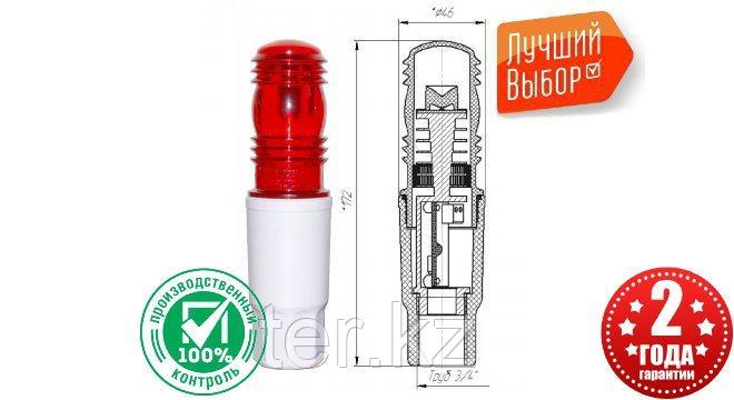 Заградительный огонь «ЗОМ-1» >10cd, тип «А», 30-265V AC/DC, IP65, фото 1