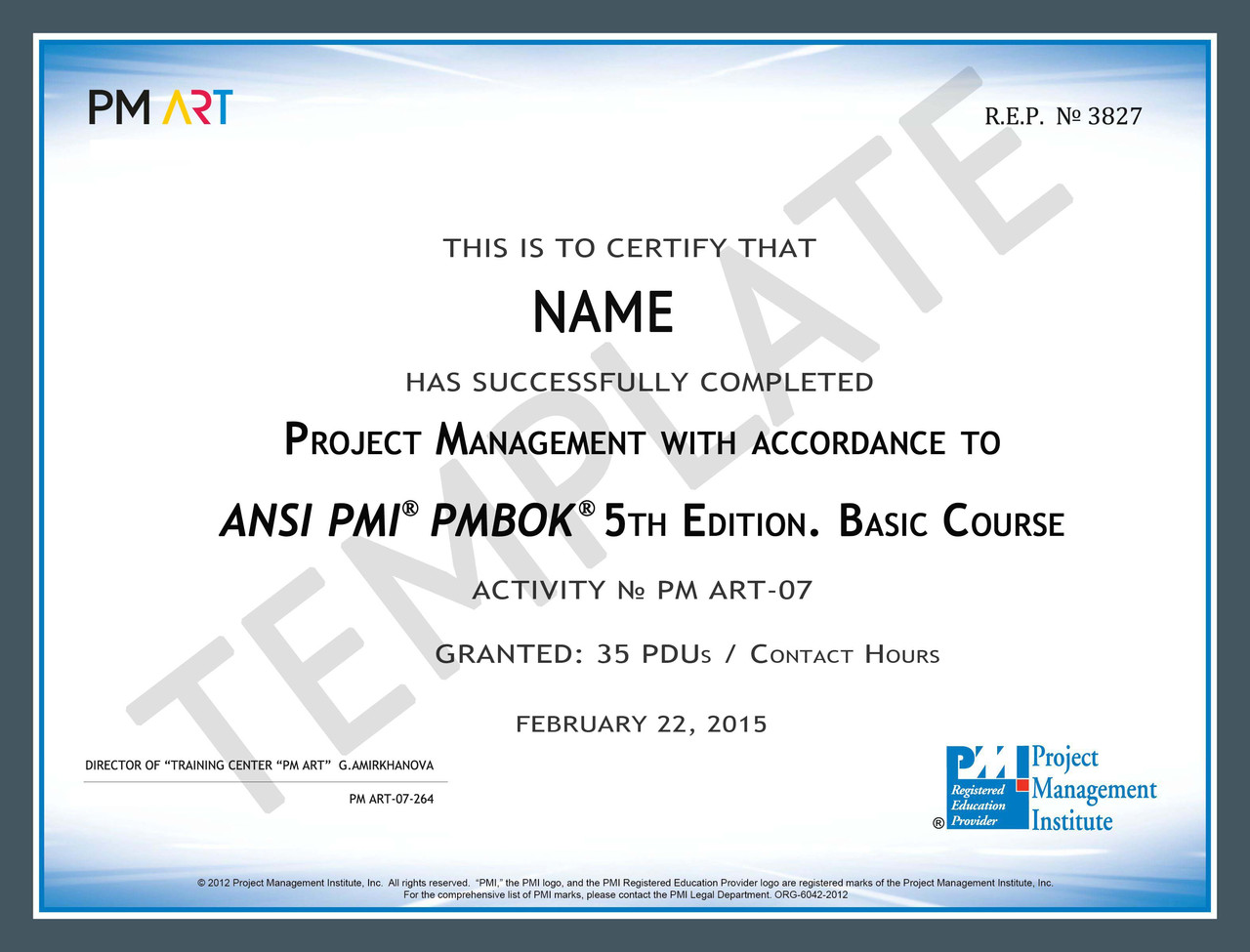 Управление проектами на основе стандарта ANSI PMI PMBOK® 5-th Edition