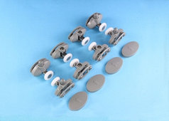 Ролики для душевой кабины DC1043, 19мм (компл., 8шт.)  ***!