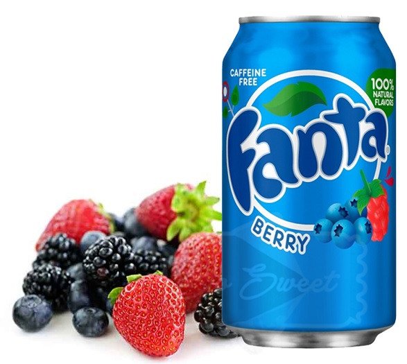 Fanta berry Ягоды 355ml США (12шт-упак)