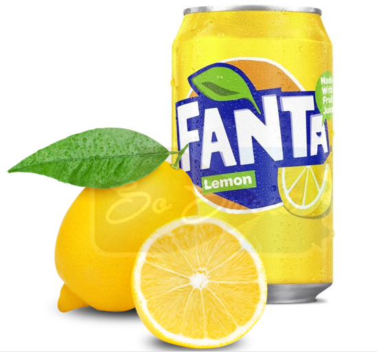 Fanta Lemon 330ml Дания