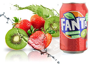 Fanta Strawberry & Kiwi 330ml Дания