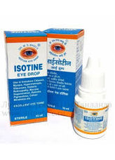 Аюрведические глазные капли "Айсотин" от компании "Джарат Фарма", 10 мл (Isotine Jagat Pharma), фото 3