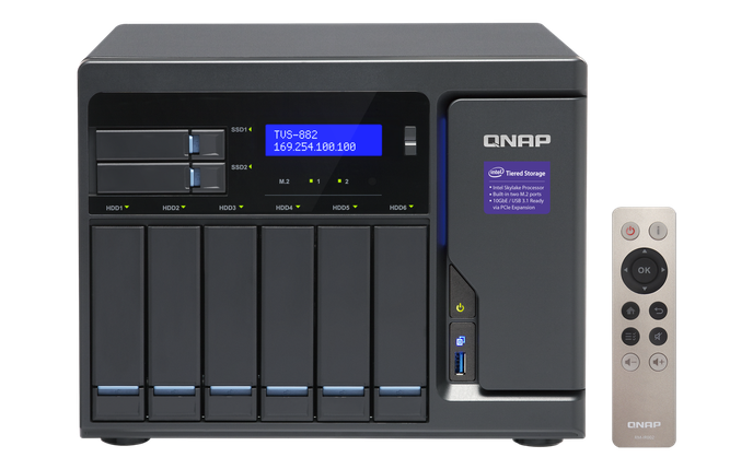 Сетевое хранилище QNAP TVS-882-I5-16G, фото 2