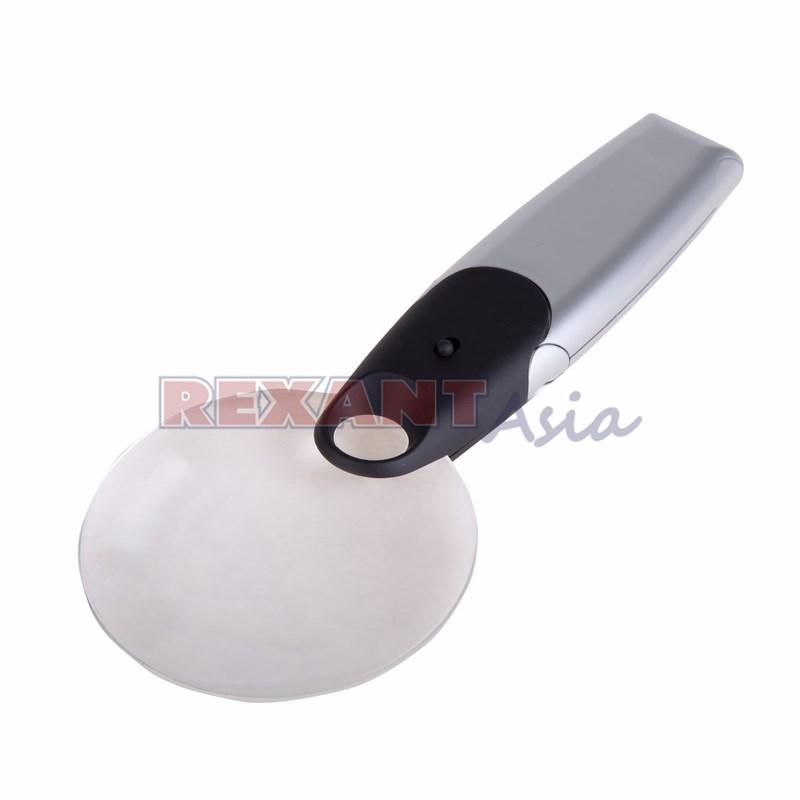 Лупа с led подсветкой, с кратностью 2х/6х, (12-0408 )