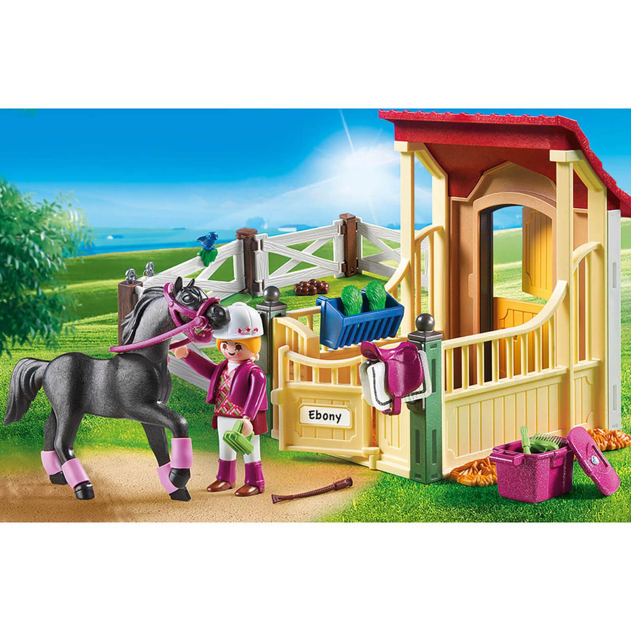 Конструктор Playmobil Конный клуб: Конюшня с арабскими скакунами