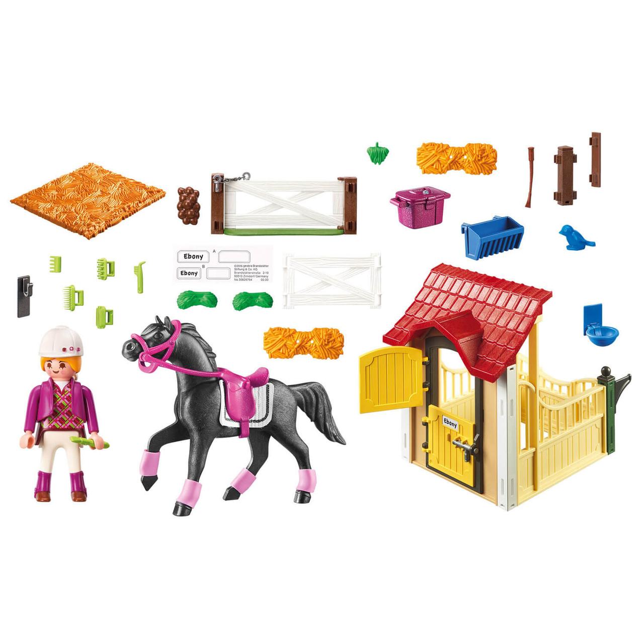 Конструктор Playmobil Конный клуб: Конюшня с арабскими скакунами