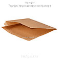 Бумажные уголки L крафт для бургеров и сэндвичей 170*170*60 (Eco Sandwich Bag L) DoEco (2000шт/уп), фото 2