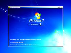 Установка Windows 7