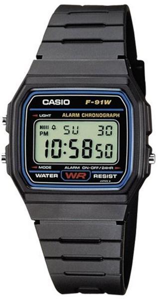 Наручные часы Casio F-91W-1YEG - фото 1 - id-p67961599