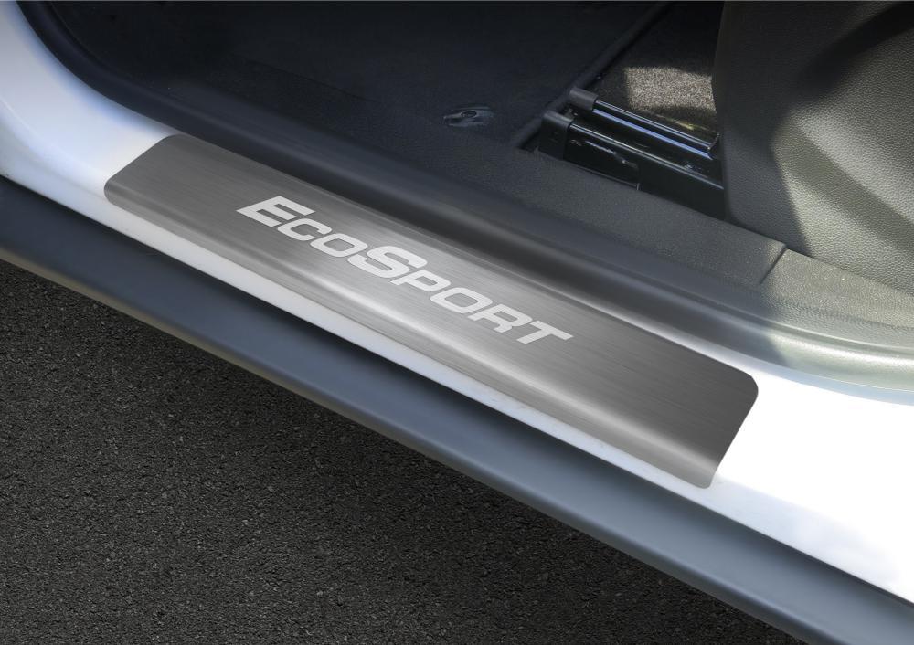 Накладки на пороги  Ford Ecosport 2014-
