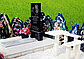 Памятники гранитные  с надгробной плитой либо с цветником , столиком , скамьёй, фото 2