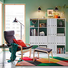 Стеллаж ФРИДЛЕВ белый ИКЕА, IKEA, фото 3