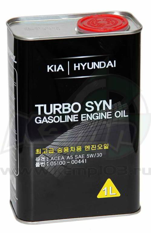 Моторное масло Kia Hyundai TURBO SYN 5W-30 by CHEMPIOIL 5W30 metal 1 л. - фото 1 - id-p67982753