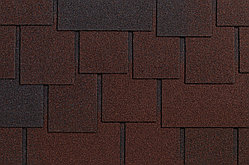 Гибкая черепица РУФЛЕКС, Дранка Темный шоколад, СБС модифицированный битум, ПОЖИЗНЕННАЯ ГАРАНТИЯ!