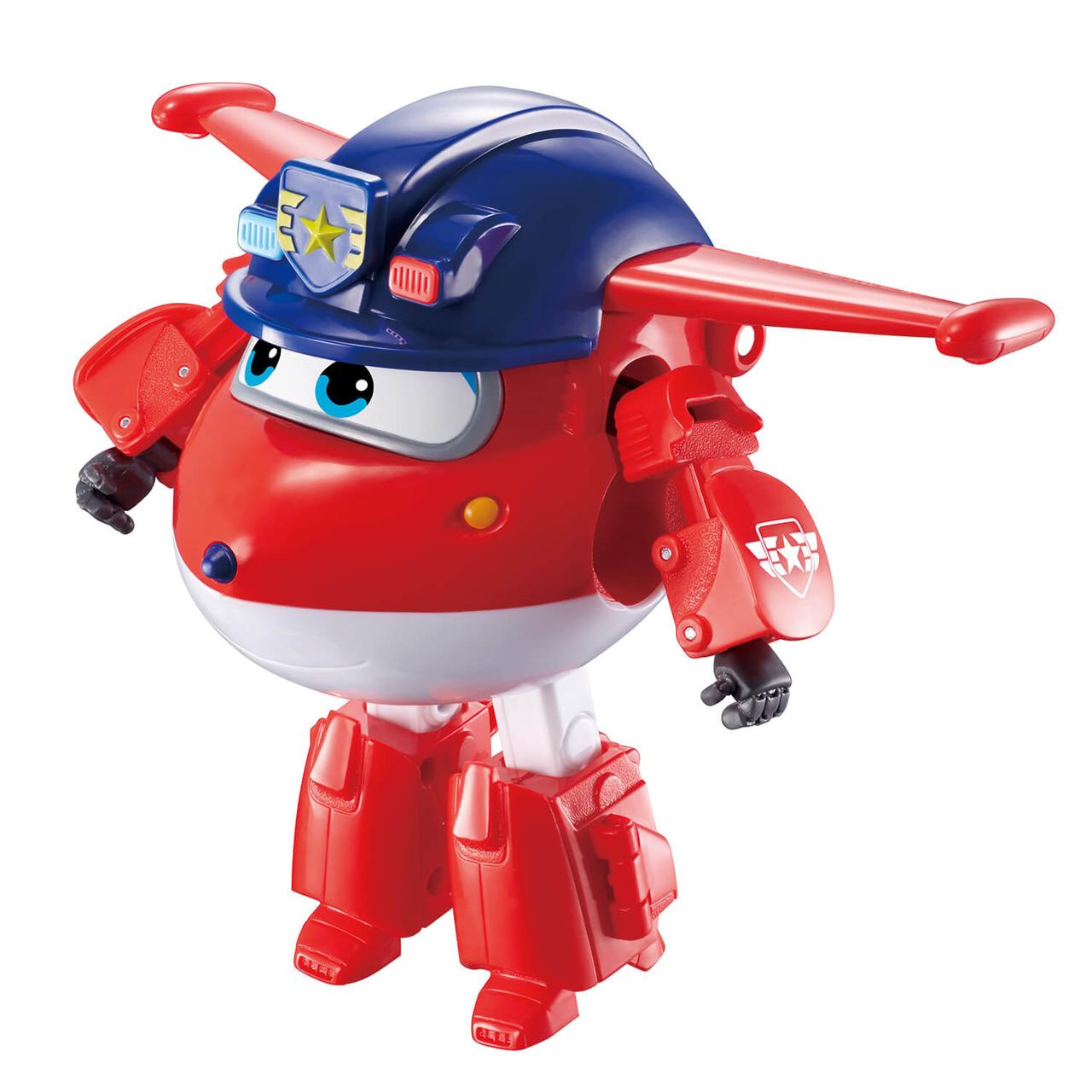 Трансформер Super Wings Джетт (команда Полиции) Супер крылья EU730231
