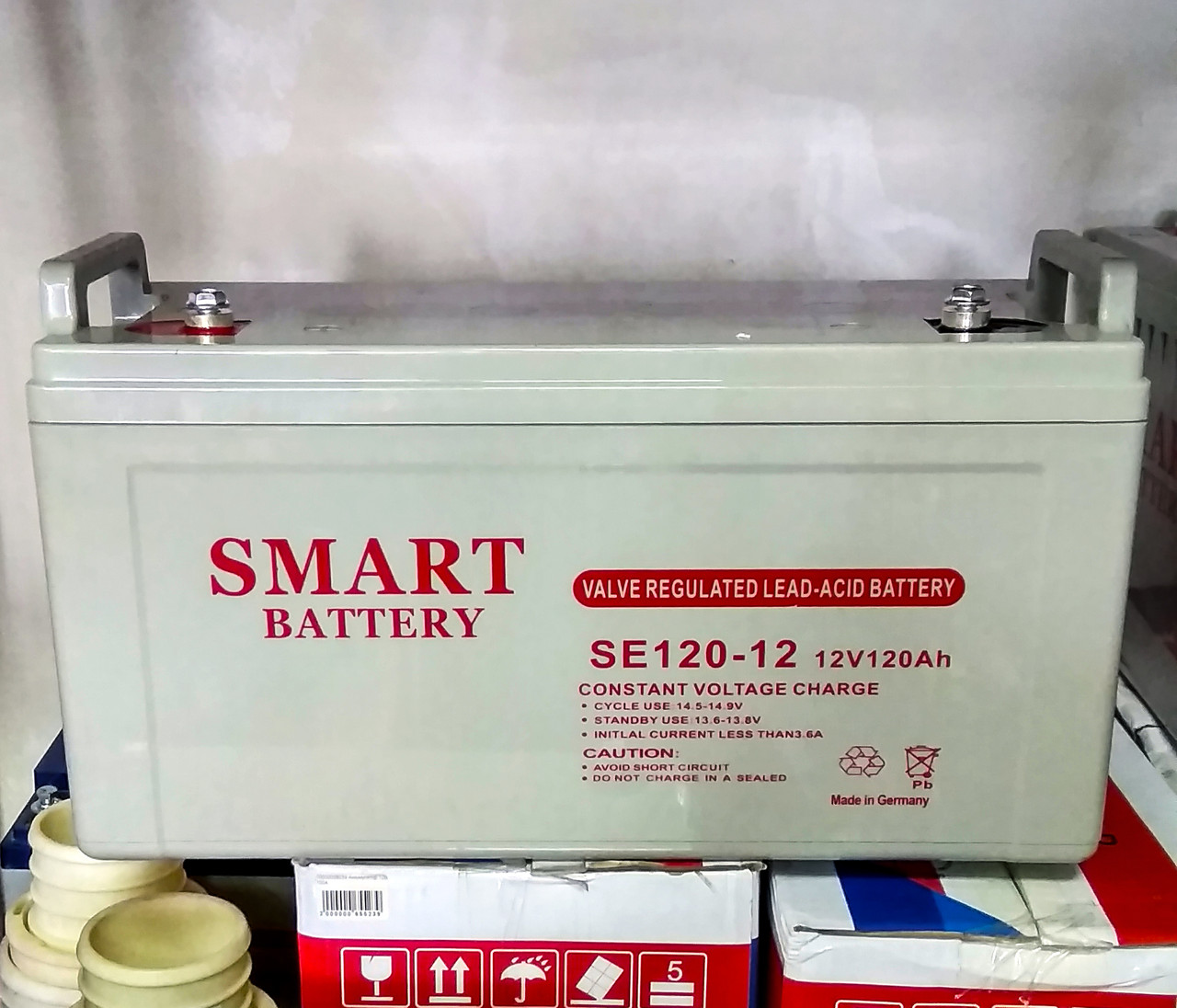 Аккумулятор Smart Battery 12В, 120Ач. Производство: Германия. - фото 1 - id-p67988437