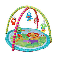 Развивающий коврик детский, для младенцев с игрушками 76*64*53 см JS Baby Carpet