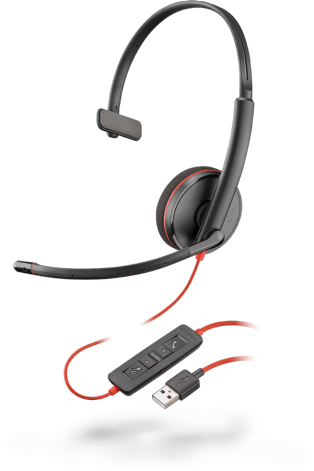 Plantronics Blackwire C3210 USB-A моно гарнитура