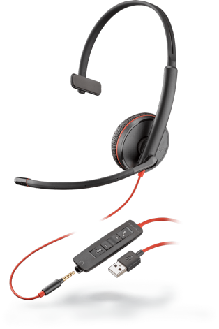 Plantronics Blackwire C3215 USB-A Jack 3,5 моно гарнитура