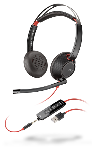 Plantronics Blackwire C5220 USB-A Jack 3,5 стерео гарнитура - фото 1 - id-p67995666