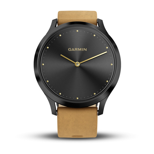 Смарт-часы Garmin HR Premium Black-Tan - фото 2 - id-p67980456