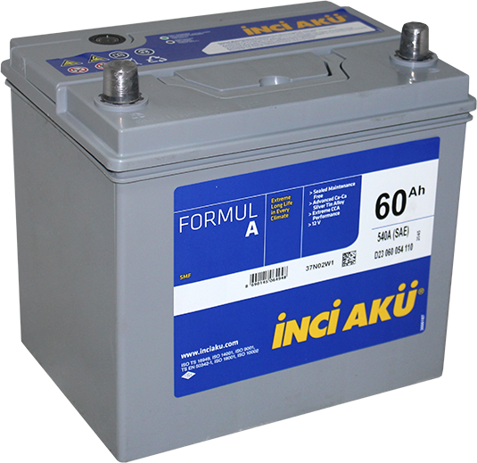 Inci Aku 60 Ah D23 060 054 010